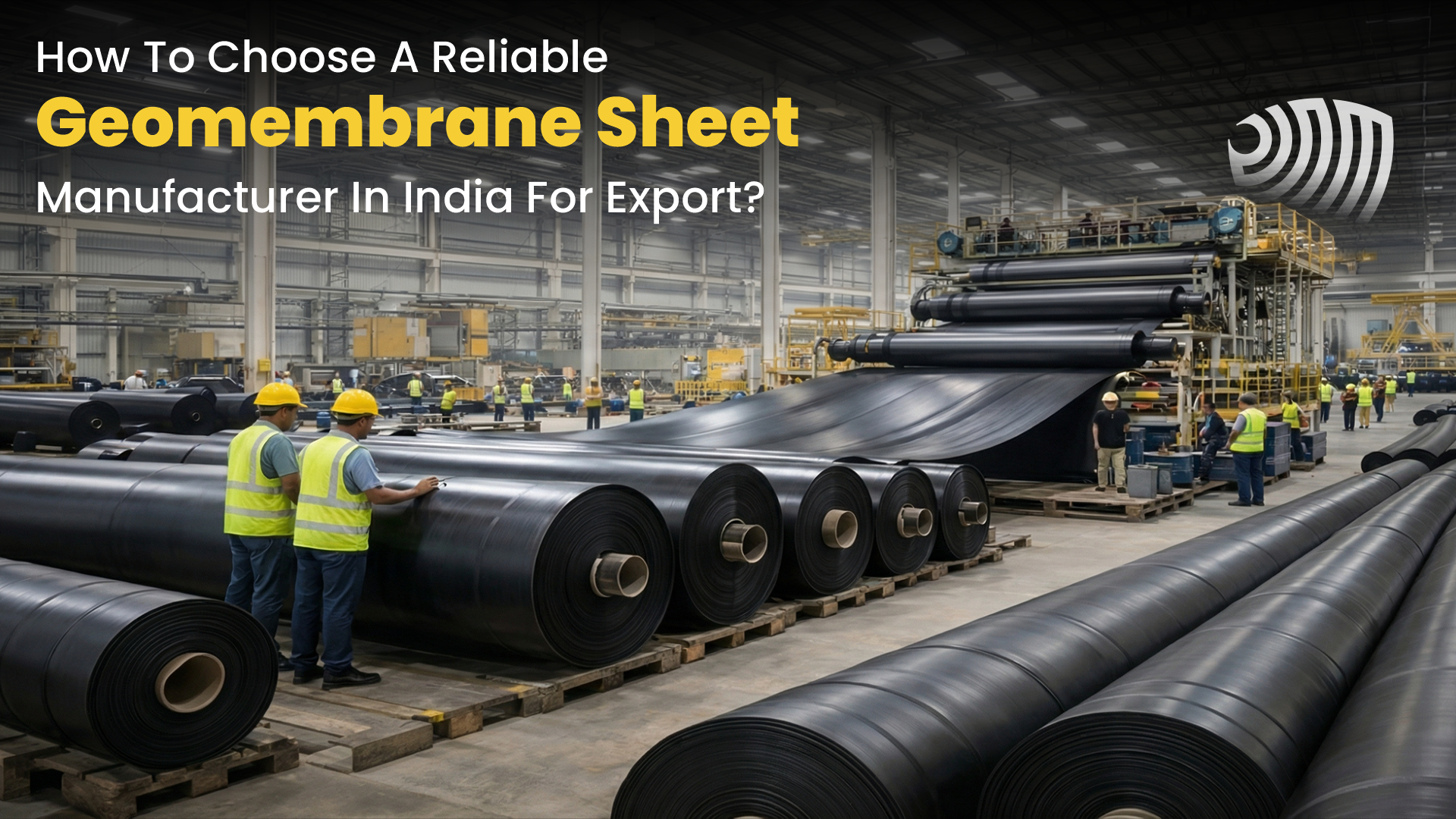 How to Choose a Reliable Geomembrane Sheet Manufacturer in India for Export?